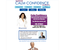Tablet Screenshot of calmconfidence.com